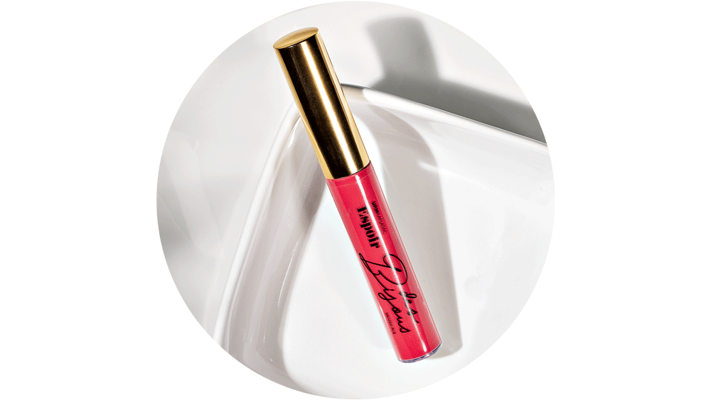 Makeup product label